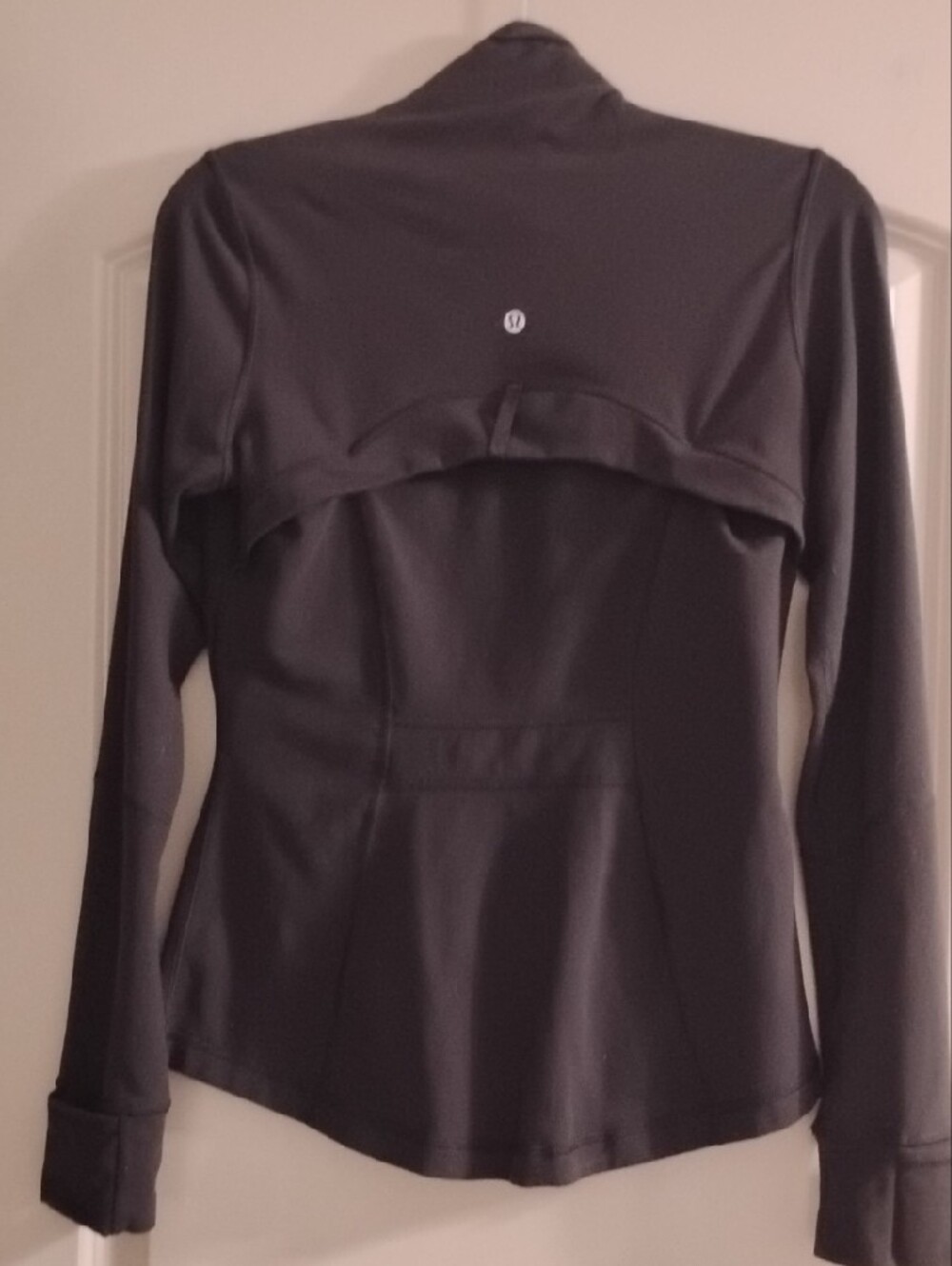Women's Black Utility Zip-Front Jacket - Picture 3 of 3